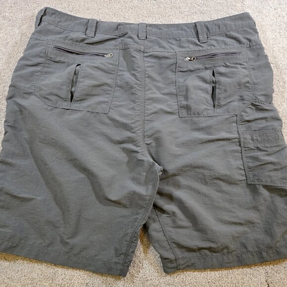 Nordic‎ Track Shorts Men's 44 Gray Elastic Waist Pockets Hiking Trail - Picture 4 of 11